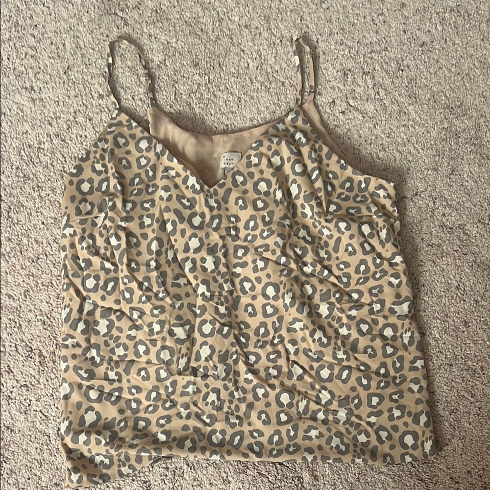 Leopard Print Women's Top
